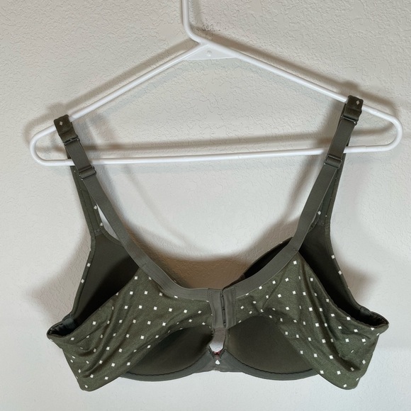 Cacique Intuition Plunge Bra Olive Size 40C - Picture 5 of 6